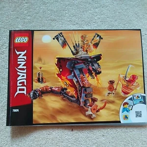 Lego ninjago 70674 Bauplan Feuer Fang ohne Steine - Imagen 1 de 3