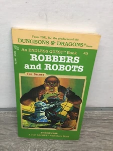 #9 Räuber und Roboter 1. Druck endloses Questbuch Dungeons & Drachen CYOA D&D - Bild 1 von 6