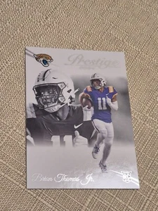 2024 Panini Prestige Brian Thomas Jr. RC #321 Jaguars - Picture 1 of 3