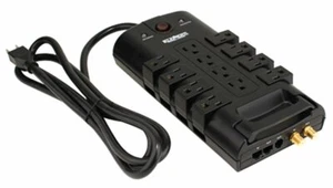 ROTATING POWER SURGE PROTECTOR, ELEMENT ELE9003, 12 OUTLETS, 250,000 AMPS, NEW - Picture 1 of 12