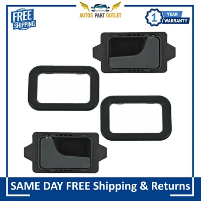 Новая внутренняя дверная ручка с отделкой пара боковых сторон левая и правая для 1978-1991 BMW 318i - Изображение 1 из 4