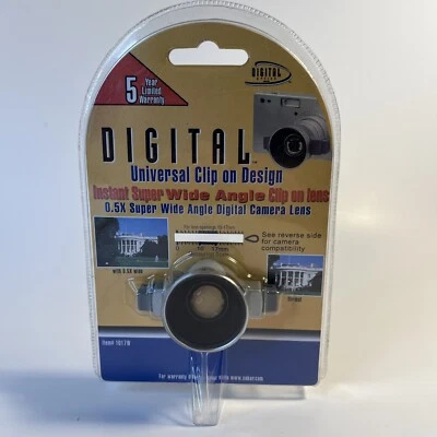 1.5X Telephoto Clip On Lens Digital Camera Universal Clip On Design 10-17mm - Image 1 of 4