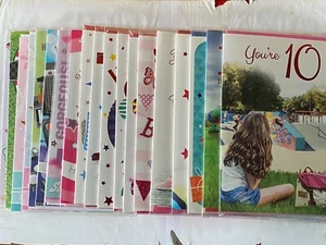 Boys/Girls 10th Age 10 Ten Tenth Birthday Card - Picture 1 of 44