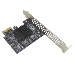 PCIE Expansion Card,PCI Express to SATA3.0 4-ports 6Gbps IPFS ASM1064 Main Chip - Picture 1 of 6