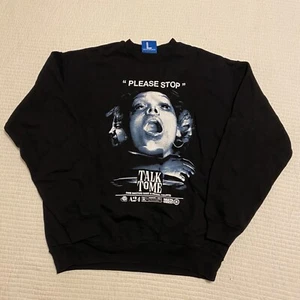 Talk To Me Please Stop Sweatshirt Shirt | A24 Film Promo Online Keramik Gr. L - Bild 1 von 13