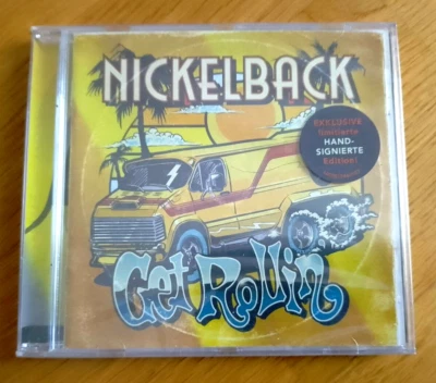 Nickelback - Get Rollin' (Limited Edition) "signed / handsigniert" CD Album - Bild 1 von 4