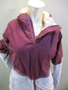 Mountain Hardwear Womens Size M Burgundy Sherpa Lined Hooded Ski Jacket 7Y928 - Picture 1 of 10