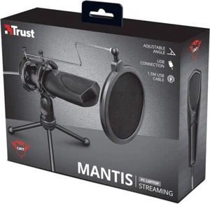 Trust Gaming GXT 232 Mantis Streaming Gaming Microphone for PC, PS4 and PS5 - Picture 1 of 12