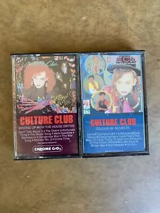 2 Cassette Tape Lot: CULTURE CLUB (Colour By Numbers, Waking Up House on Fire) - Picture 1 of 3