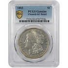 1893 Morgan Dollar AU Details PCGS 90% Silver $1 Coin SKU:I9731