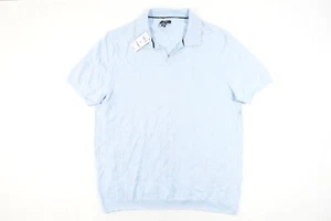 Alfani Azul Claro XL Punto sin Botones Polo Hombre Nuevo con Etiquetas - Imagen 1 de 5