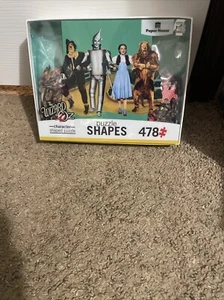 The Wizard Of Oz Character Shaped Puzzle 478 Pieces 33”  X 27” NEW A169 - Picture 1 of 1