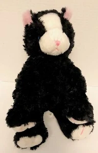Animalland Nanco Esmoquin Gatito Gato Negro Blanco 12" Peluche Juguete J9 - Imagen 1 de 2