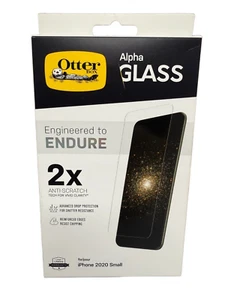Otterbox Alpha Glass Anti-Scratch Screen Protector for Apple iPhone 12 Mini NEW! - Picture 1 of 4