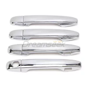 Guarnizione copri maniglia porta cromata per Toyota Siena XL30 2011-20 con chiave smart ABS - Foto 1 di 7