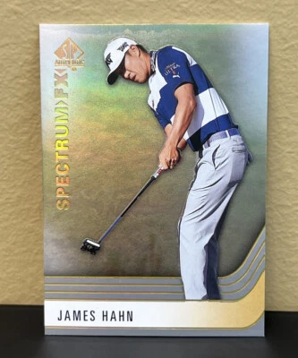 2021 UD SP Authentic Golf Spectrum FX S-15 James Hahn Bounty Unscratched - Image 1 of 2