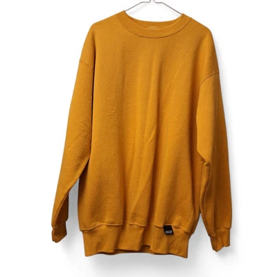 Sudadera grande alta amarilla cuello redondo dorada LT olímpica de Estados Unidos para hombre Foto 1 de 4