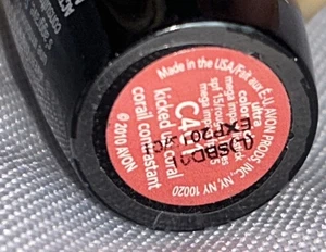new AVON Ultra Color Rich Mega Impact Lip color LIPSTICK - kicked up coral - Picture 1 of 4