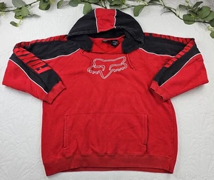 Fox Racing Red and Black Pullover Hoodie Size XL - Picture 1 of 10
