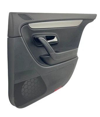 2009-2012 Volkswagen Passat CC Rear Right Door Interior Trim Panel Black OEM Foto 1 de 4