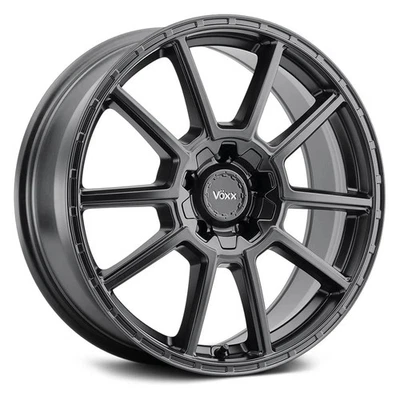 Voxx MONTE Wheels 17x7.5 (40, 5x114.3, 73.1) Black Rims Set of 4 - Изображение 1 из 4