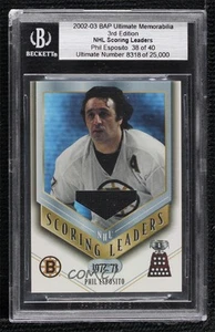 2002-03 ITG Be A Player Ultimate Memorabilia 3rd Edition /40 Phil Esposito HOF - Picture 1 of 3