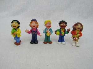 Vintage PBS Kids The Puzzle Place PVC Figuren Kiki Ben Jody Skye Leon Lot 1992 - Bild 1 von 8