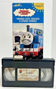 Thomas The Tank Engine & Friends Thomas Gets Tricked & Other Stories VHS 1990 - Picture 1 of 7