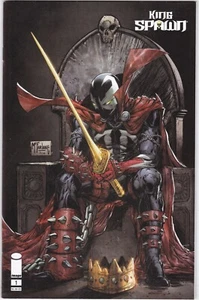 Cómics de imagen de King Spawn #1 de Todd McFarlane variante portada B primer Komox casi nuevo 2022 - Imagen 1 de 2