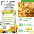 Curcuma curcumine avec gingembre et poivre biologique 1950 mg capsules triple force 120