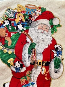 Dalmatian Dog Christmas Apron with Santa, Westwater Enterprises - Picture 1 of 7