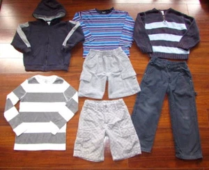 GYMBOREE Gap Kids H&M Old Navy ~ Boy's 6 ~ VINTAGE Y2K! Sweater Shorts Pants LOT - Picture 1 of 19