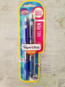 Paper Mate InkJoy Retractable Gel Pens,0.7mm,Medium Point,Blue Ink,2 pens - Picture 1 of 3