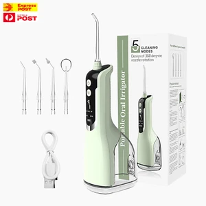 Cordless Water Flosser Dental Oral Irrigator Travel Teeth Cleaner Floss Pick NEW - Picture 1 of 16