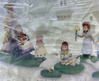 Department 56 A Stroll in the Park Set of 5 Seasons Bay #53308 Metal Accessories