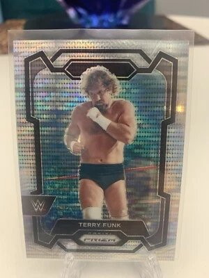 2024 WWE Panini Prizm Terry Funk Pulsar Prizm #163 319/499 - Image 1 of 3
