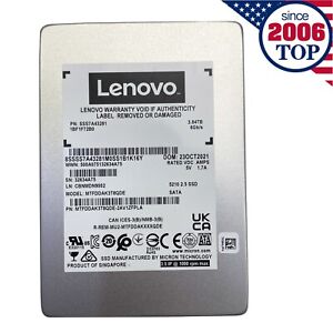 Lenovo 5210 ION 3.84TB 2.5" SATA 6Gb/s Enterprise QLC SSD (MTFDDAK3T8QDE)
