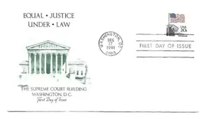 1895 20c Flag over the Supreme Court, coil Artmaster, FDC - Picture 1 of 1