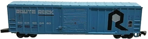 Z MTL 14210 50ft Rib Side Box Car Plug Door Route Rock #300480 (no box) - Picture 1 of 3