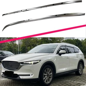 2pcs Aluminum Roof Rail Roof Rack Bar for Mazda CX-9 CX9 2016-2023 Accessories - Picture 1 of 7