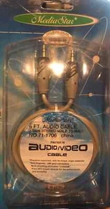 Philmore MediaStar 6ft. Audio Cable 3.5mm Stereo Male to Male - Picture 1 of 1