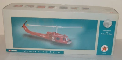 Corgi 1:50 Scale HUEY Iroquois Helicopter - Texaco Pipeline US50407 - Image 1 of 3