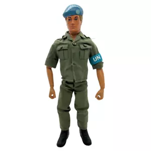 Vintage Action Man figure in United Nations uniform 483 - Picture 1 of 13