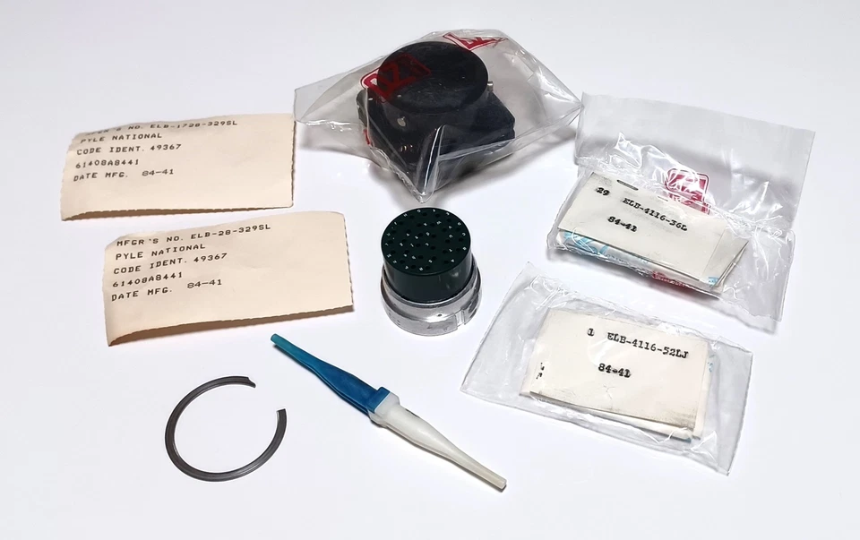 Pyle National ELB-1728-329SL 29-Pin ELB-28-29SN Connector w/ Pins & More - New - Image 1 of 4