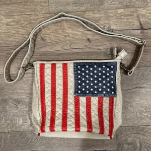 BLAZIN ROXX Purse United States Flag Faux Leather Conceal Carry Holster Handbag - Picture 1 of 17