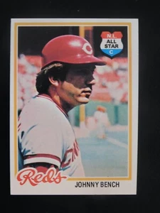 1978 Topps Baseball Card #700 Johnny Bench (NM) - Picture 1 of 2