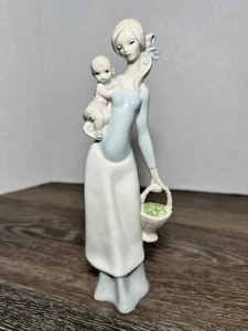 Porzellanfigur España Mutter & Kind mit Korb - Bild 1 von 7