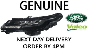 GENUINE OEM Valeo Land Rover Evoque L551 LED Headlight Left 2018-25 - Picture 1 of 4