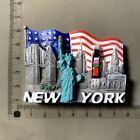 New York City Landmarks USA tourisme voyage souvenir cadeau 3D résine aimant réfrigérateur
