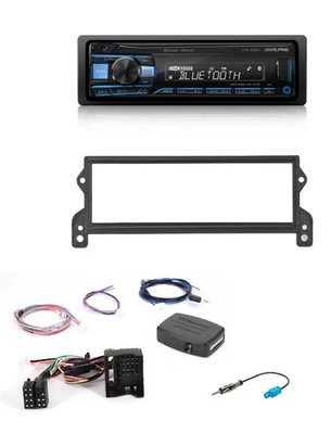 Kit Autoradio Alpine per Mini R52 MP3 Bluetooth Vivavoce comandi al volante 5... - Immagine 1 di 4